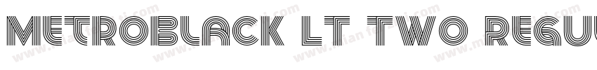 MetroBlack LT Two Regular字体转换